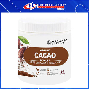 ORGANIC FIELDS CACAO SERBUK 180G
